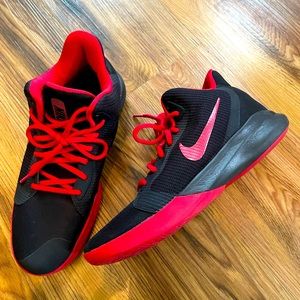 Red and Black Nikes